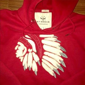 Kt-shield Indian chief hoodie pullover